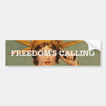TEE Freedom's Calling Bumper Stickers