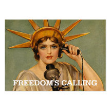TEE Freedom's Calling Business Card
