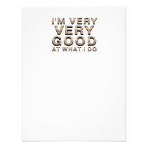 TEE Good at What I Do Custom Invitation