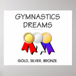 TEE Gymnastics Dreams posters