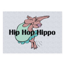 TEE Hip Hip Hippo Business Card Template