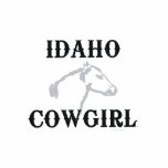 TEE Idaho Cowgirl photo sculptures