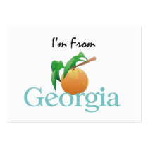 TEE I'm From Georgia Business Cards