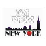 TEE I'm From New York business cards