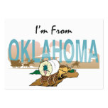 TEE I'm From Oklahoma Business Cards