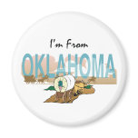 TEE I'm From Oklahoma magnets