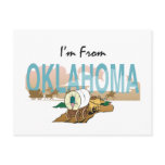 TEE I'm From Oklahoma postcards