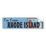 TEE I'm From Rhode Island bumper stickers