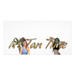 TEE It's Tan Time photo cards