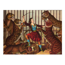 TEE Lion Queen Post Card