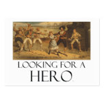 TEE Looking for a Hero business cards