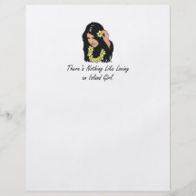 TEE Love an Island Girl Flyers