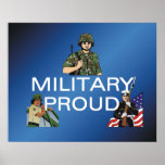 TEE Military Proud posters