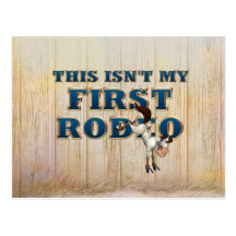 TEE Not My First Rodeo Postcards