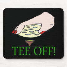Tee Off Mouse Mats