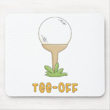 Tee Off Mouse Pads