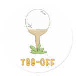 Tee Off stickers