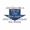 TEE Old Blue Jeans photo sculptures