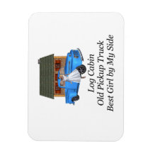 TEE Pickup Truck Magnet