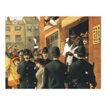 TEE Police Work Post Card