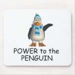 TEE Power to the Penguin mousepads
