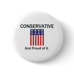 TEE Proud Conservative buttons