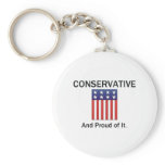 TEE Proud Conservative keychains