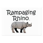 TEE Rampaging Rhino business cards