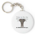 TEE Real Elephant keychains
