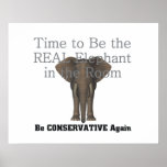 TEE Real Elephant posters