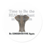 TEE Real Elephant stickers