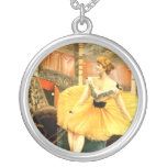 TEE Retro Circus Girl Custom Necklace
