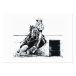 TEE Rodeo Cowgirl business cards