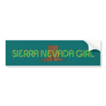 TEE Sierra Nevada Girl Bumper Sticker
