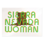TEE Sierra Nevada Girl Business Cards