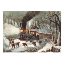 TEE Snow Train Business Card Template