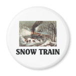 TEE Snow Train magnets