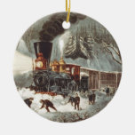 TEE Snow Train Ornaments