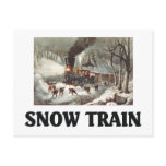 TEE Snow Train postcards