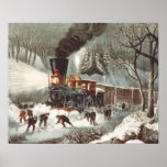 TEE Snow Train posters