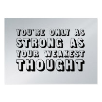 TEE Strong Think Business Card Template
