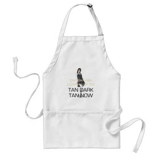 TEE Tan Dark Tan Now Aprons