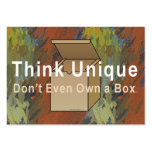 TEE Think Unique business cards
