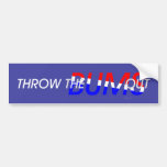 TEE Throw the Bums Out Bumper Stickers