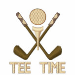 Tee Time embroidered shirts
