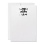TEE Trophy Wife invitations