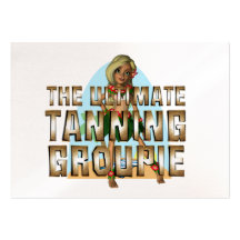TEE Ultimate Tanning Groupie Business Cards