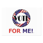 TEE Vote For Me business cards