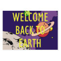 TEE Welcome Back To Earth business cards