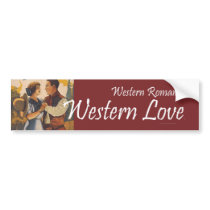 TEE Western Love Bumper Stickers